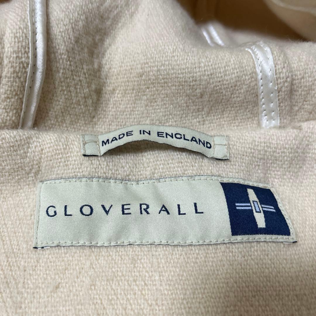 希少 グローバーオール ヘリンボーン　ダッフルコート L 白　美品