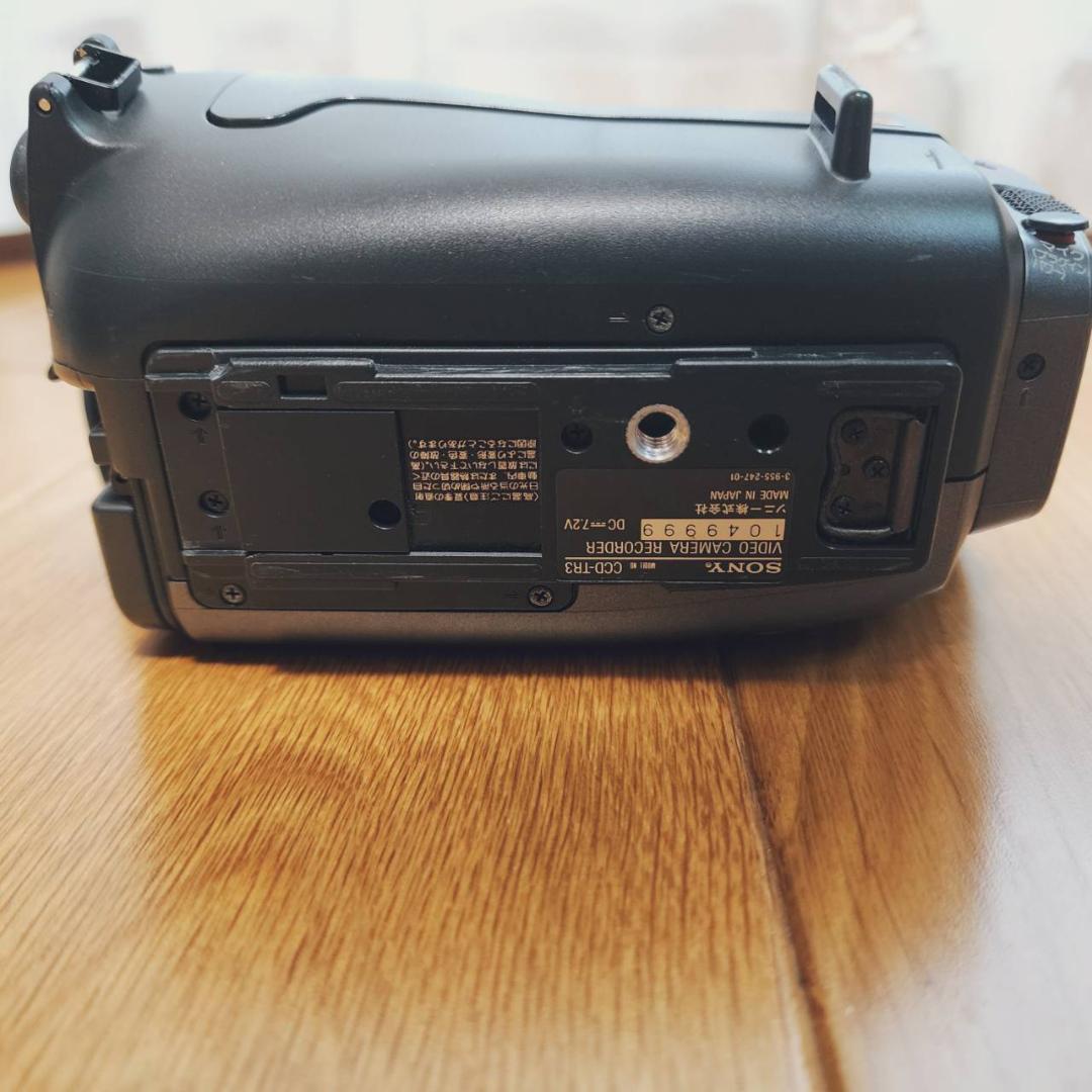 【動作確認済】SONY 高画質 8ミリ Hi8 ビデオカメラ CCD-TR3
