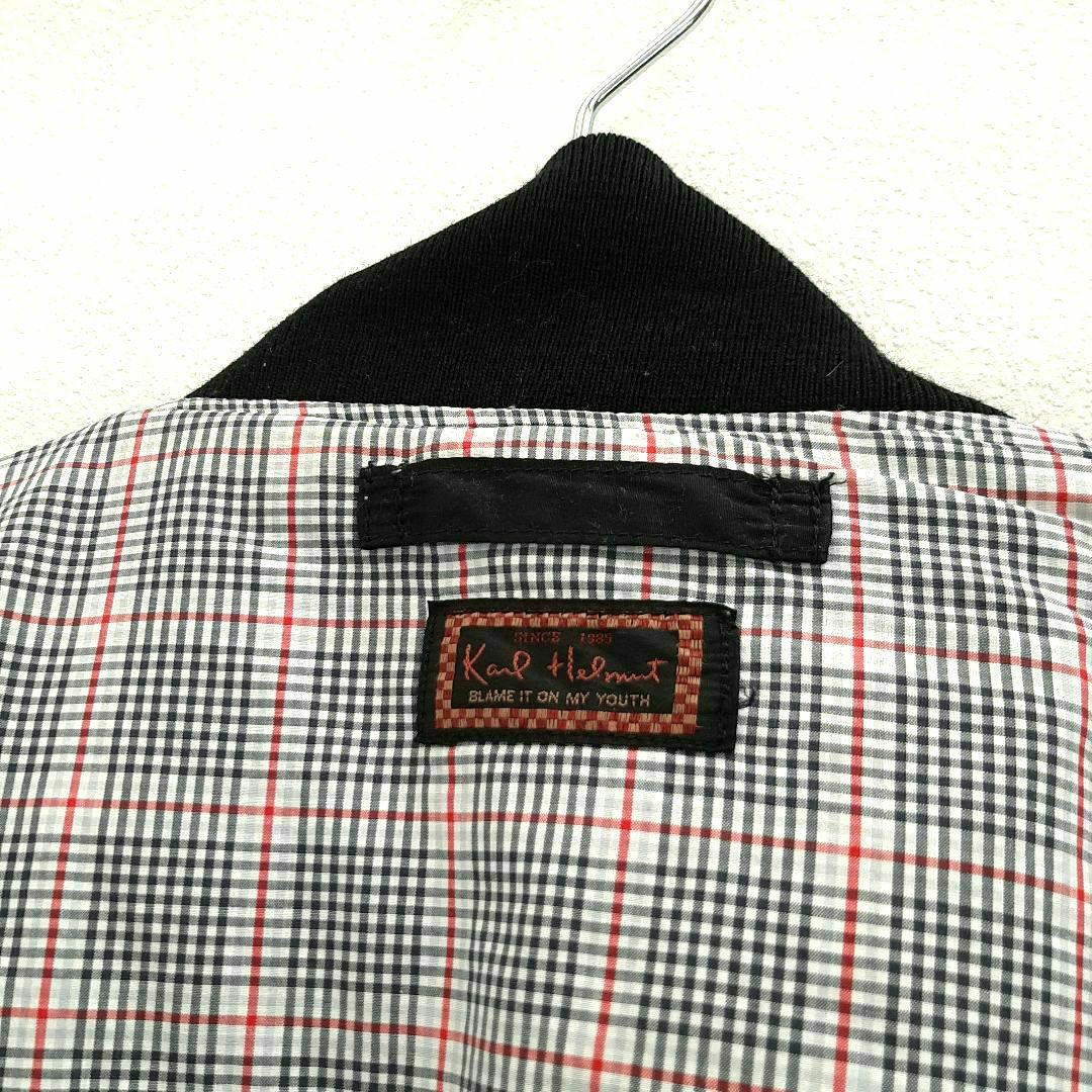 Karl helmut カールヘルム パッチ リバーシブル ボンバージャケット