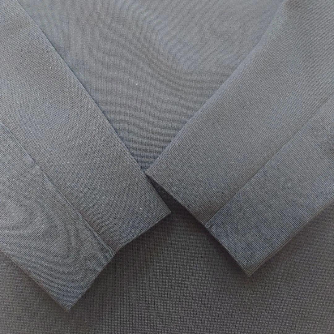 【美品】 ESTNATION ミラノリブサイドジップクルーネックニット