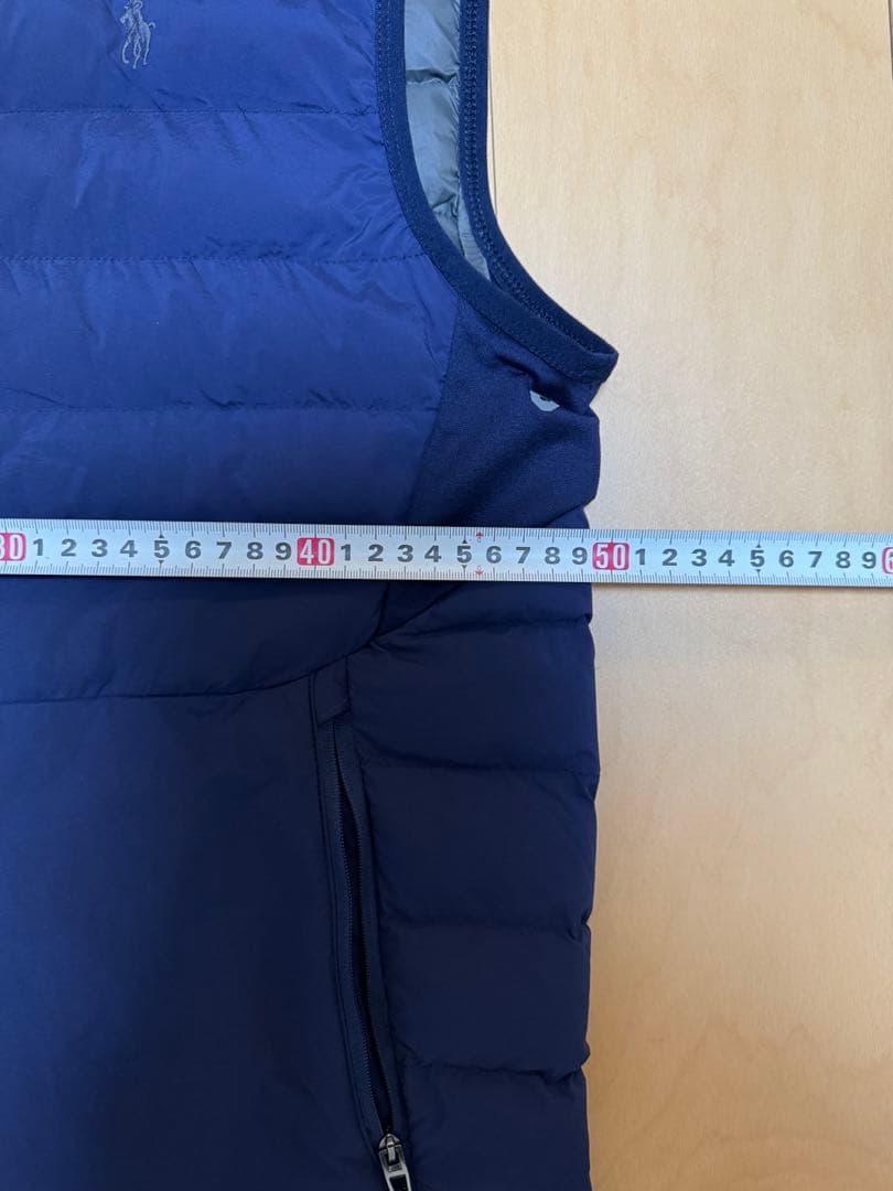 RLX Ralph Lauren フルジップベスト ネイビー Sサイズ