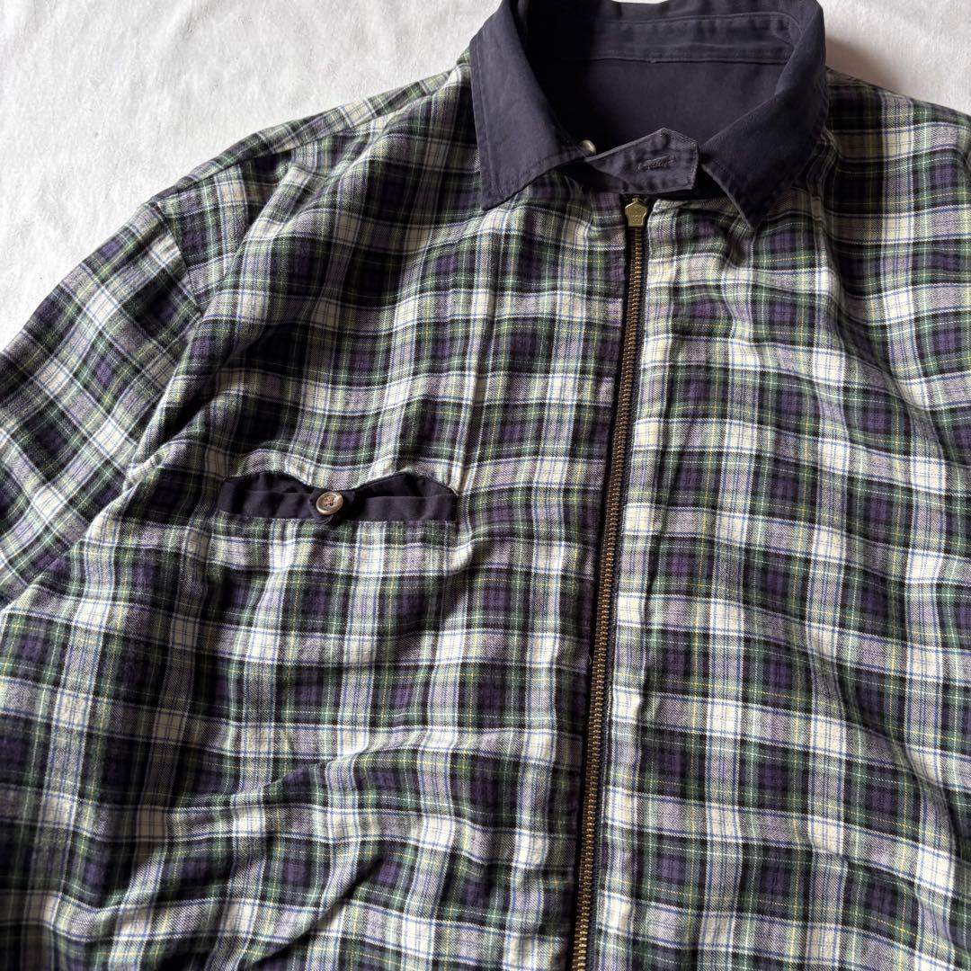 [名作] 90s POLO by RL 2way コットンスイングトップ 茄子紺