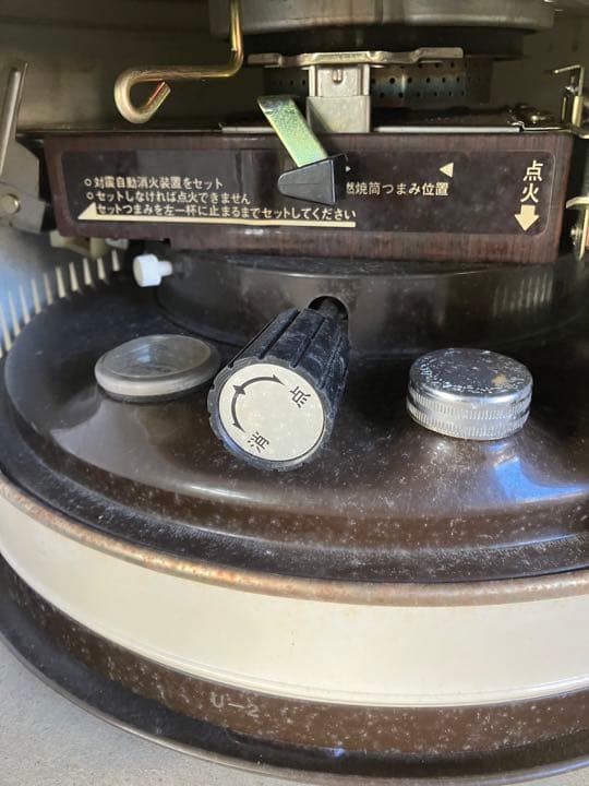 【中古品】トヨタホームヒーター　丸形　　　レトロ