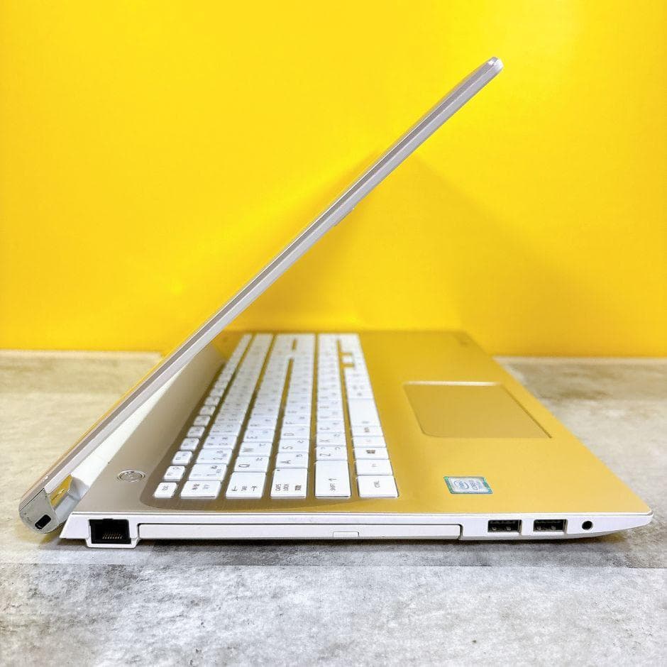 おしゃれゴールド❣新品SSD480GBで快適✨薄型 カメラ フルHD Win11