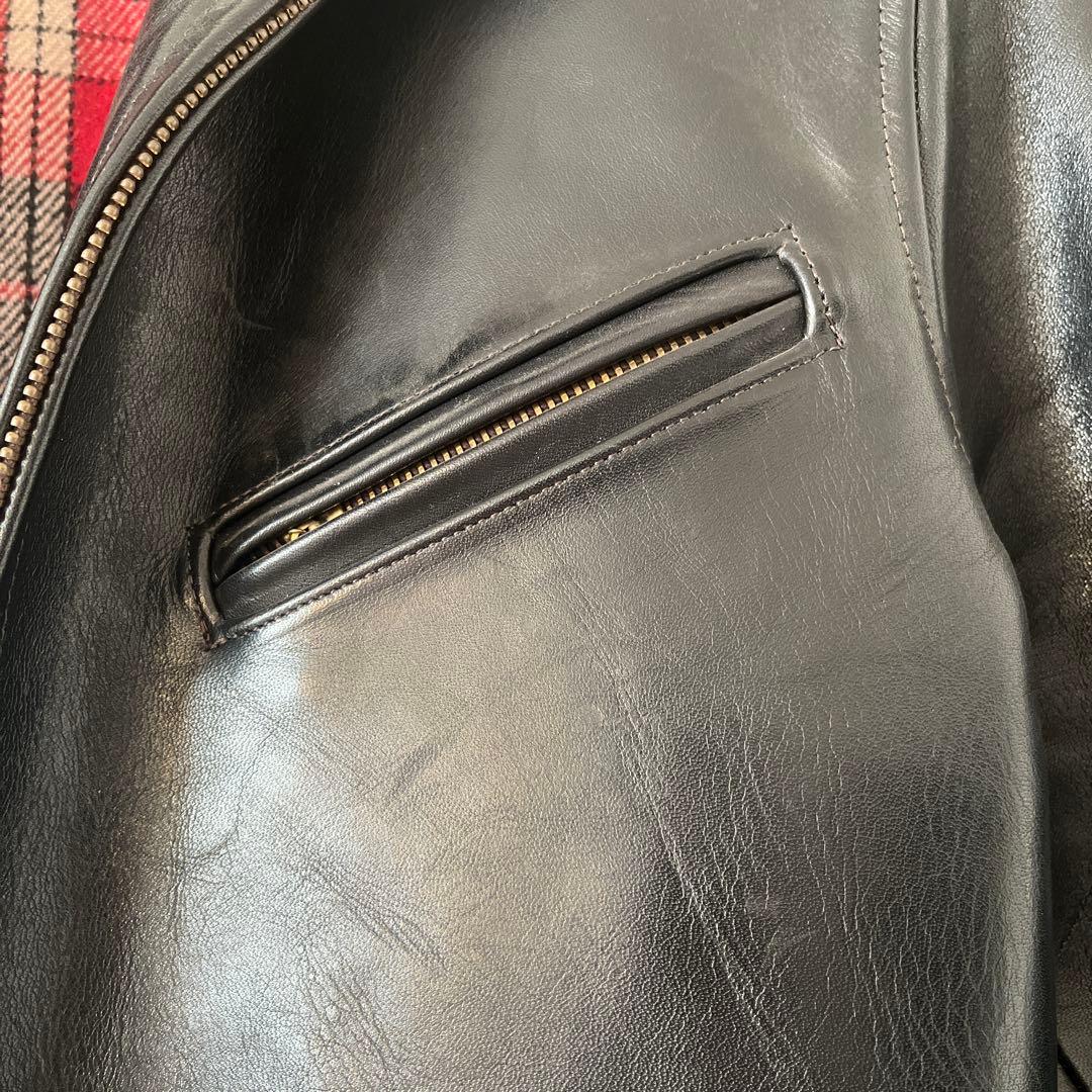 Y’2 LEATHER HVR-42 本革ライダース 40 Lサイズ