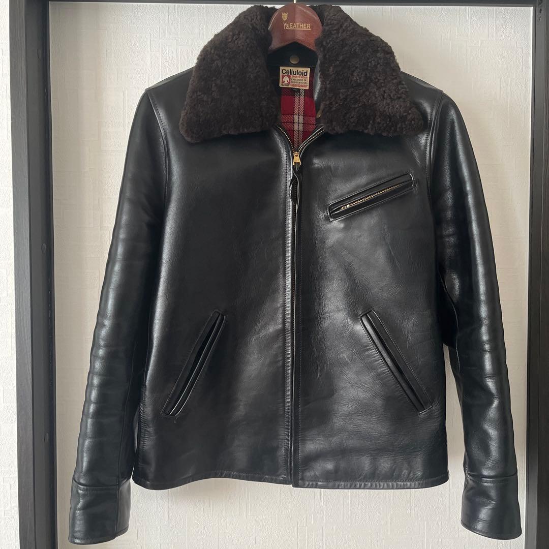 Y’2 LEATHER HVR-42 本革ライダース 40 Lサイズ