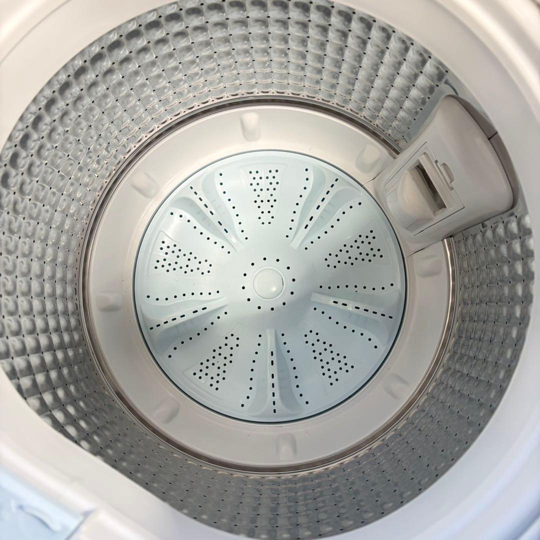 727 2023年製　洗濯機　一人暮らし　容量6キロ　ガラストップ　冷蔵庫　小型