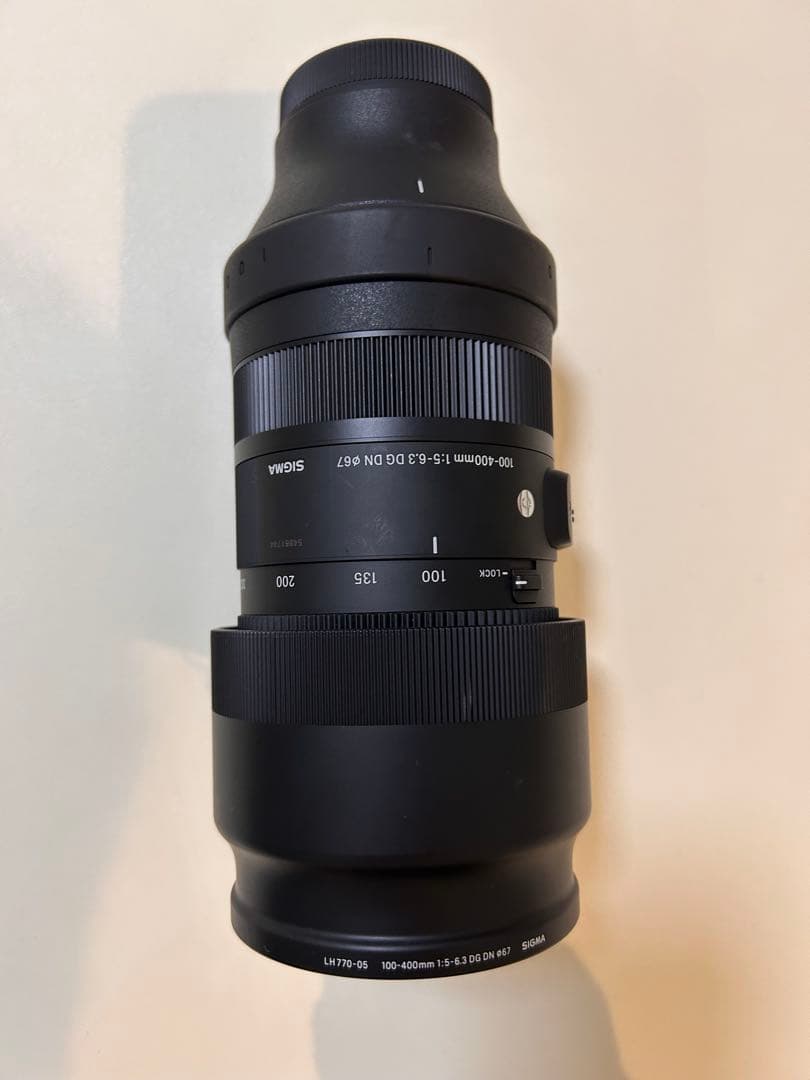 Eマウント SIGMA 100-400mm F5-6.3 DG DN OS