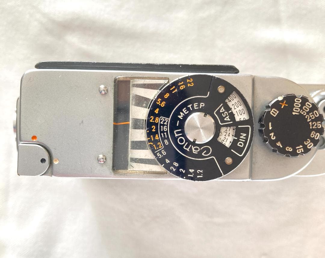 CANON P ポピュレール フイルムカメラ 外付け 露出計 動作確認済