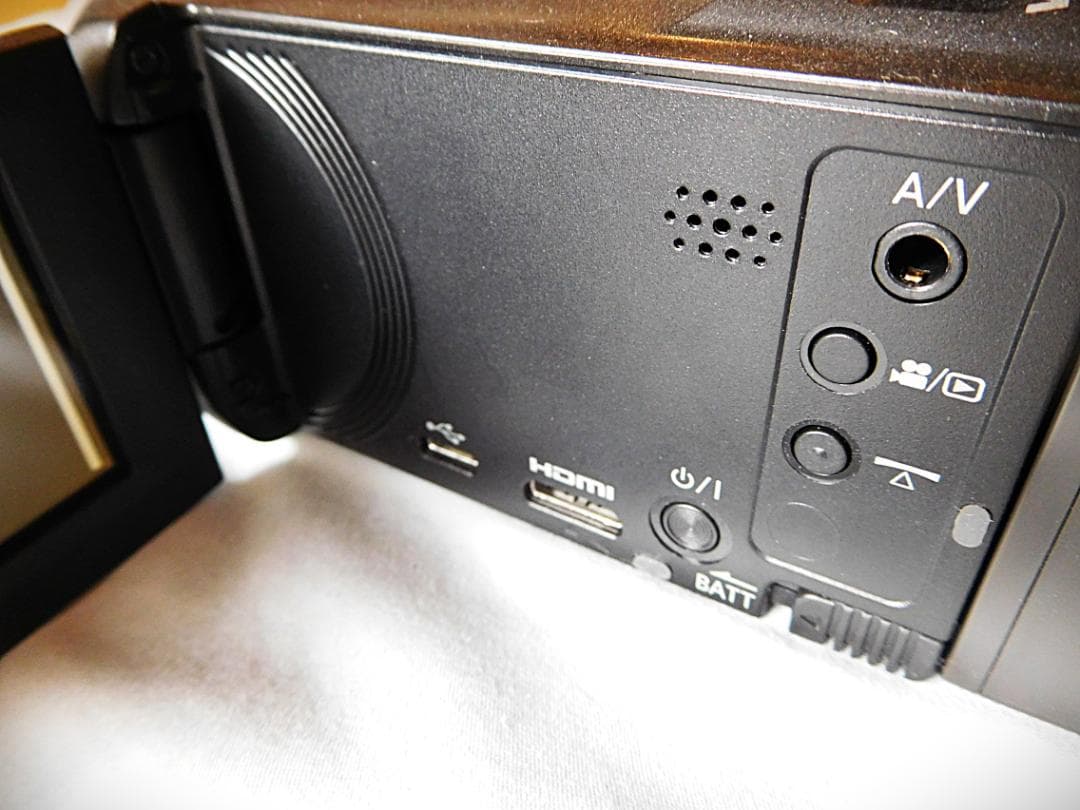 【中古・美品】Panasonic ビデオカメラHC-V360MS ブラック