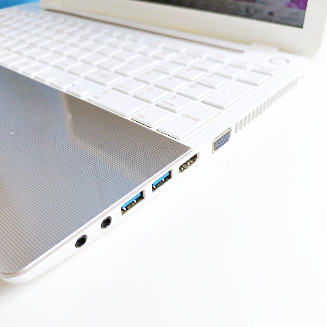 美品✨SSD240GB×i3で快適♪初心者女性向け 設定済ノートPC