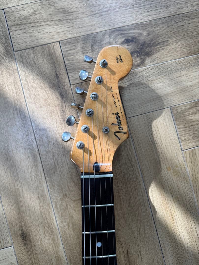 Tokai springy sound st80 ローズ1979 リフレット済み