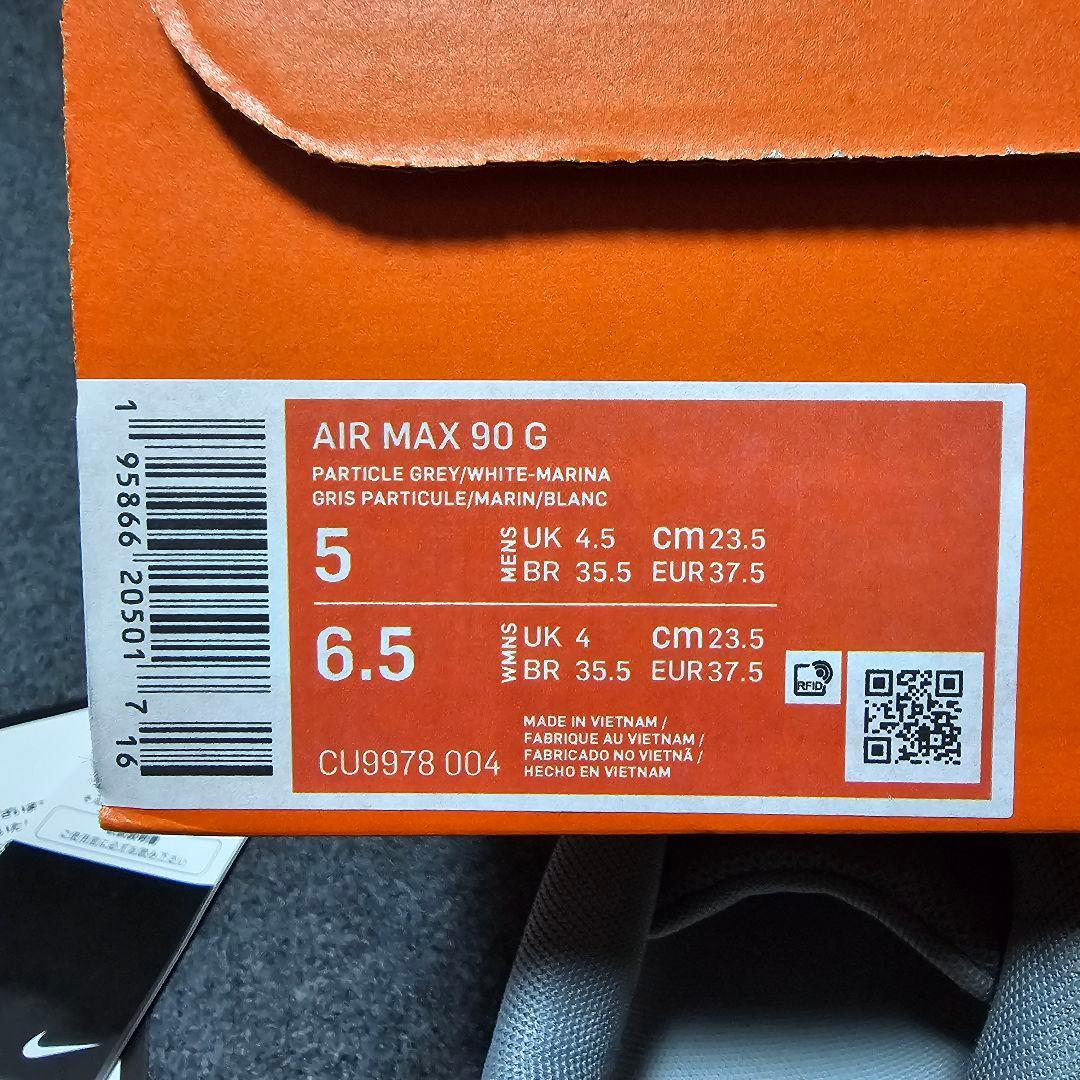 【ナイキゴルフ】AIR MAX 90 G ゴルフシューズ 23.5cmレディース