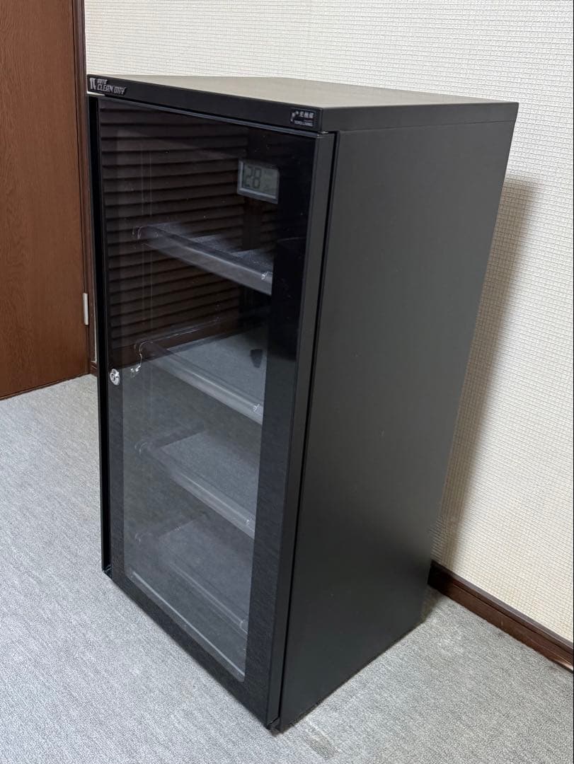 【美品】 東洋リビング ED-120CDB オートクリーンドライ防湿庫