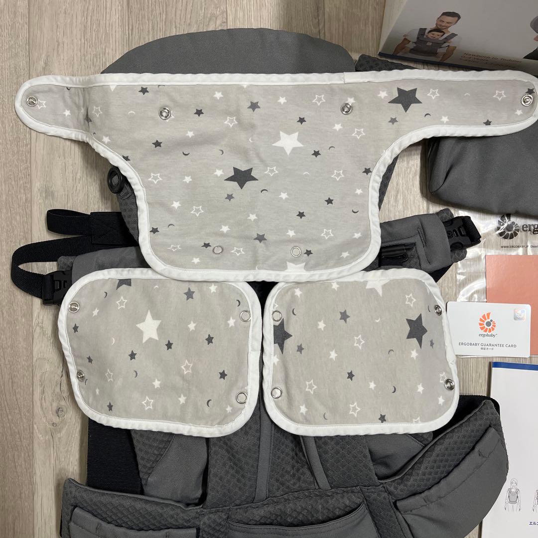 オムニブリーズOMNI breezeグラファイトグレー　エルゴベビー　抱っこ紐
