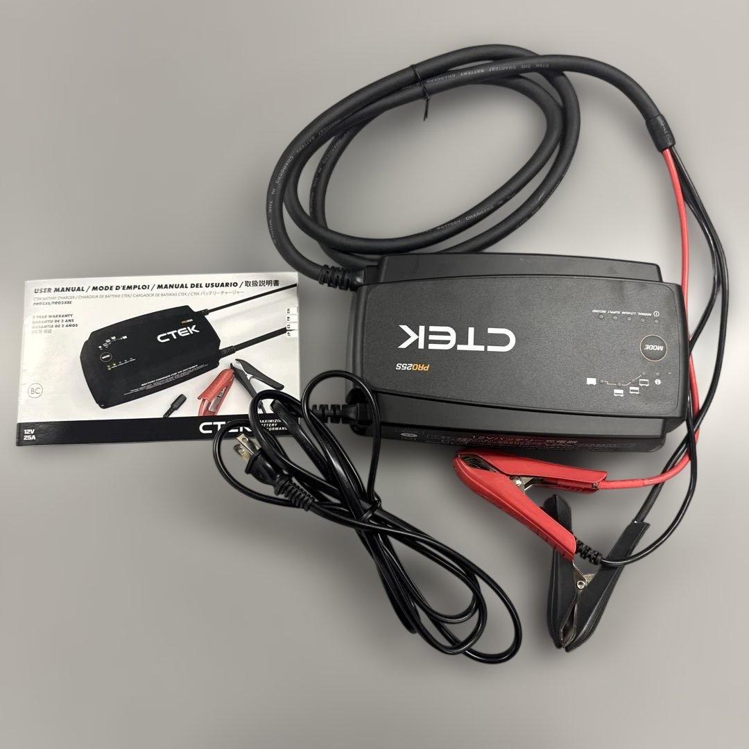 CTEK PRO25S バッテリー充電器