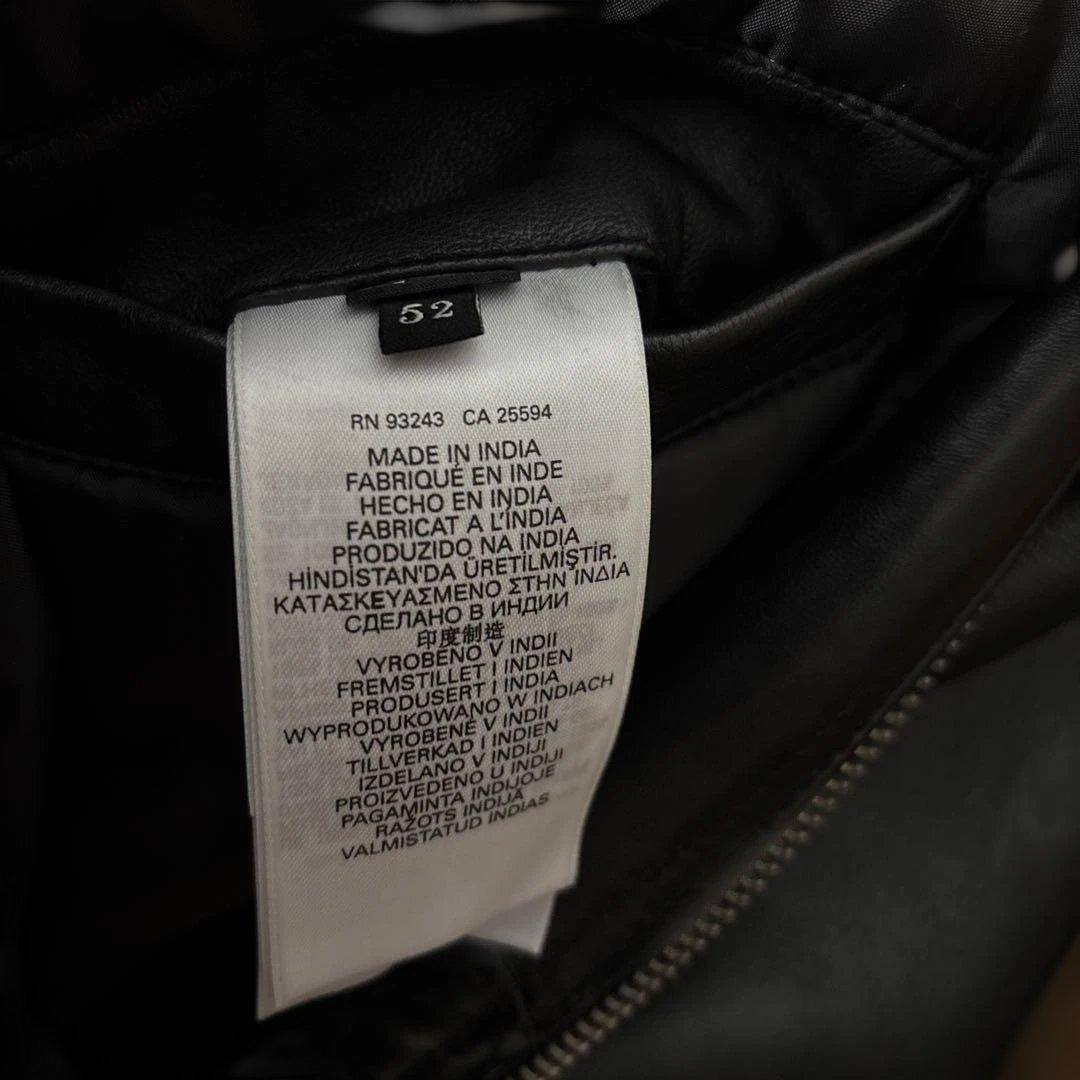 DIESEL L-PRITTS 150450円レザージャケット　サイズ52