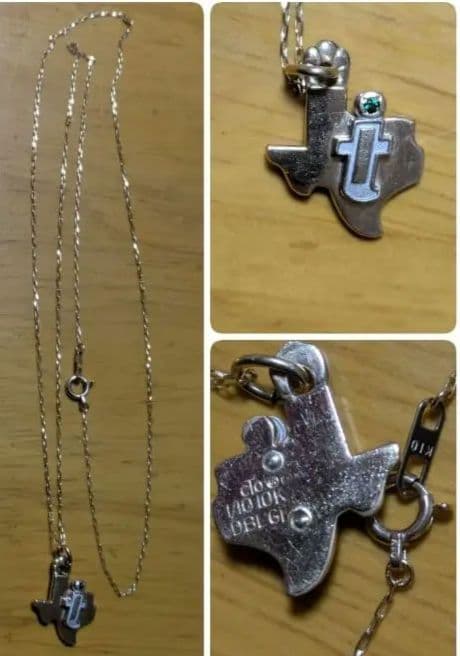 10k金エメラルドTexas Instrumentsネックcalee18kルード