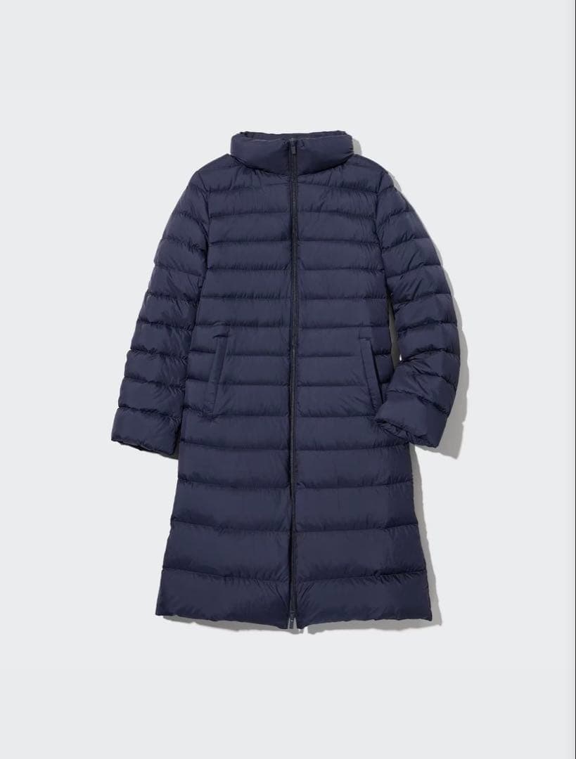 ユニクロUNIQLOウルトラライトロングダウン　ブラックM