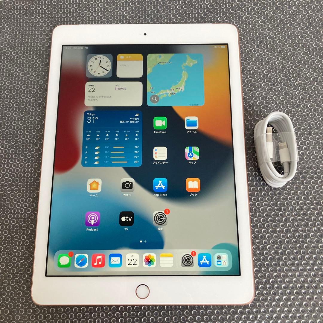 2652【早い者勝ち】電池新品☆iPad6 第6世代 32GB SIMフリー☆