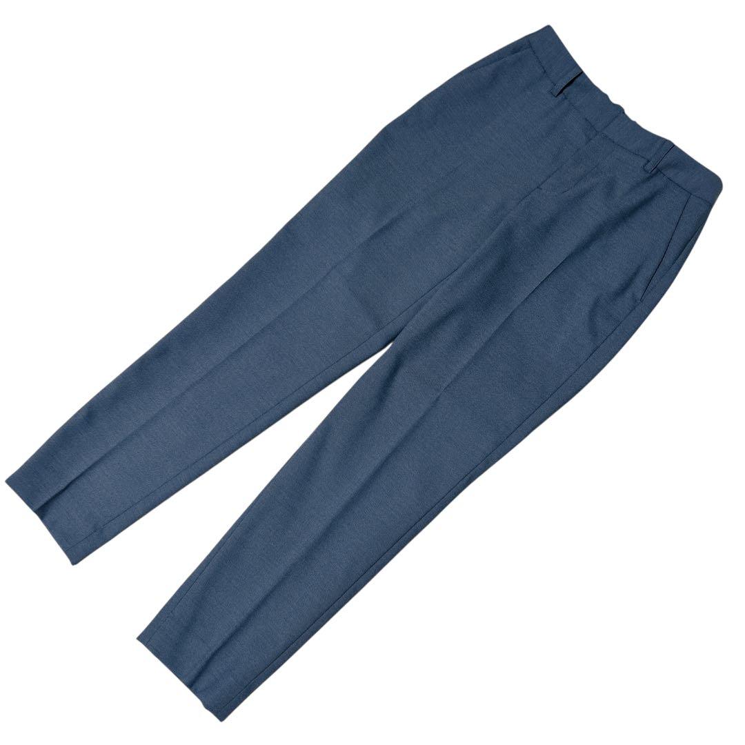 【美品】グリーンレーベルリラクシング パンツスーツ ノーカラー 36セットアップ