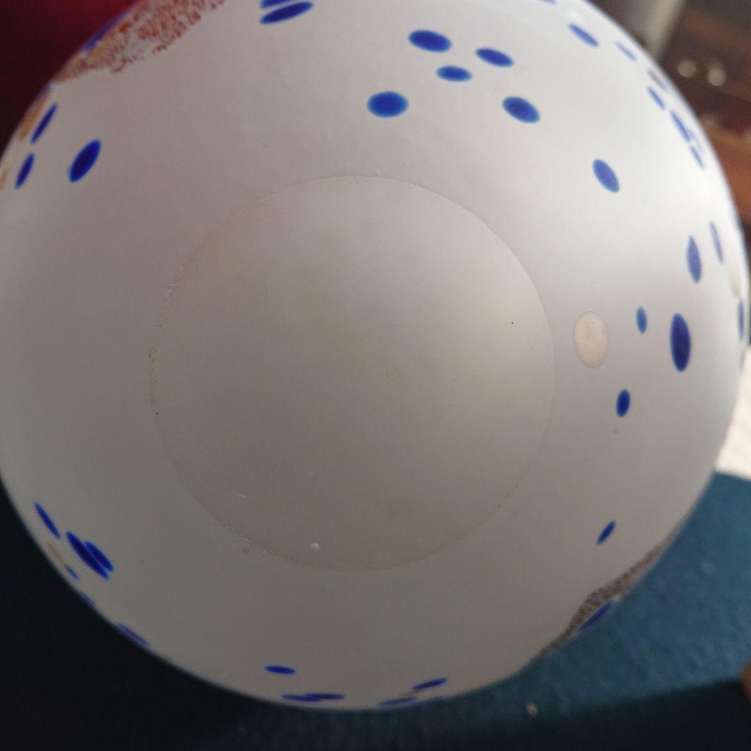 無形文化財　人間国宝　藤田喬平作　題名[氷海]ガラス花瓶