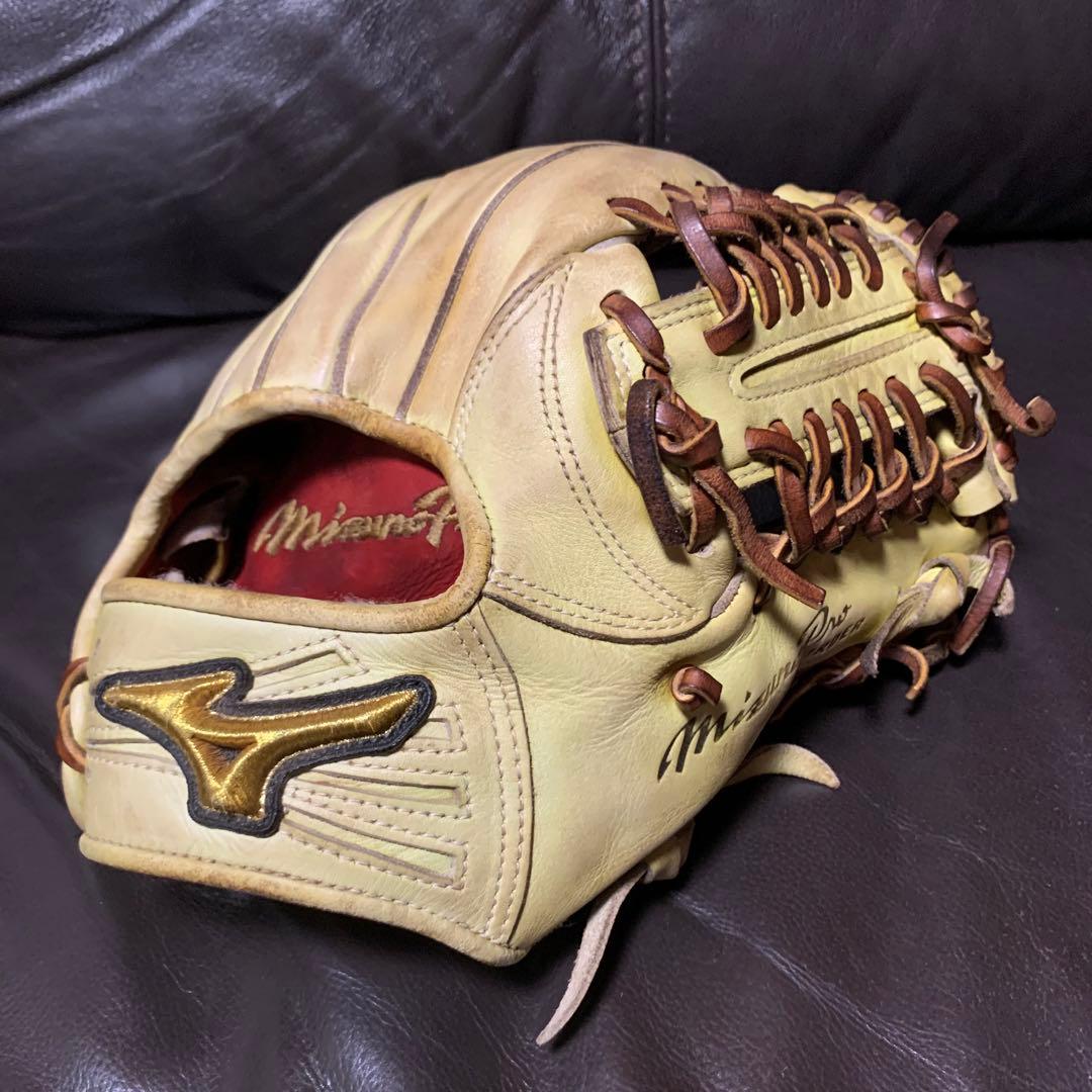 ミズノプロ　オーダー　硬式内野手用グローブ　波賀　haga japan