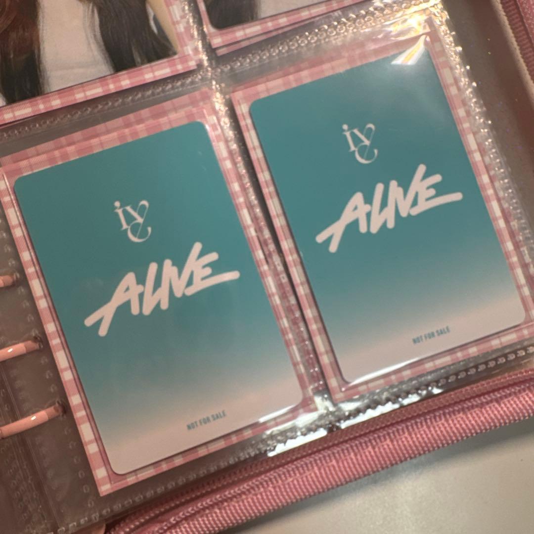 IVE ALIVE ウォニョン　トレカ　オフラインイベント　東京　大阪　コンプ