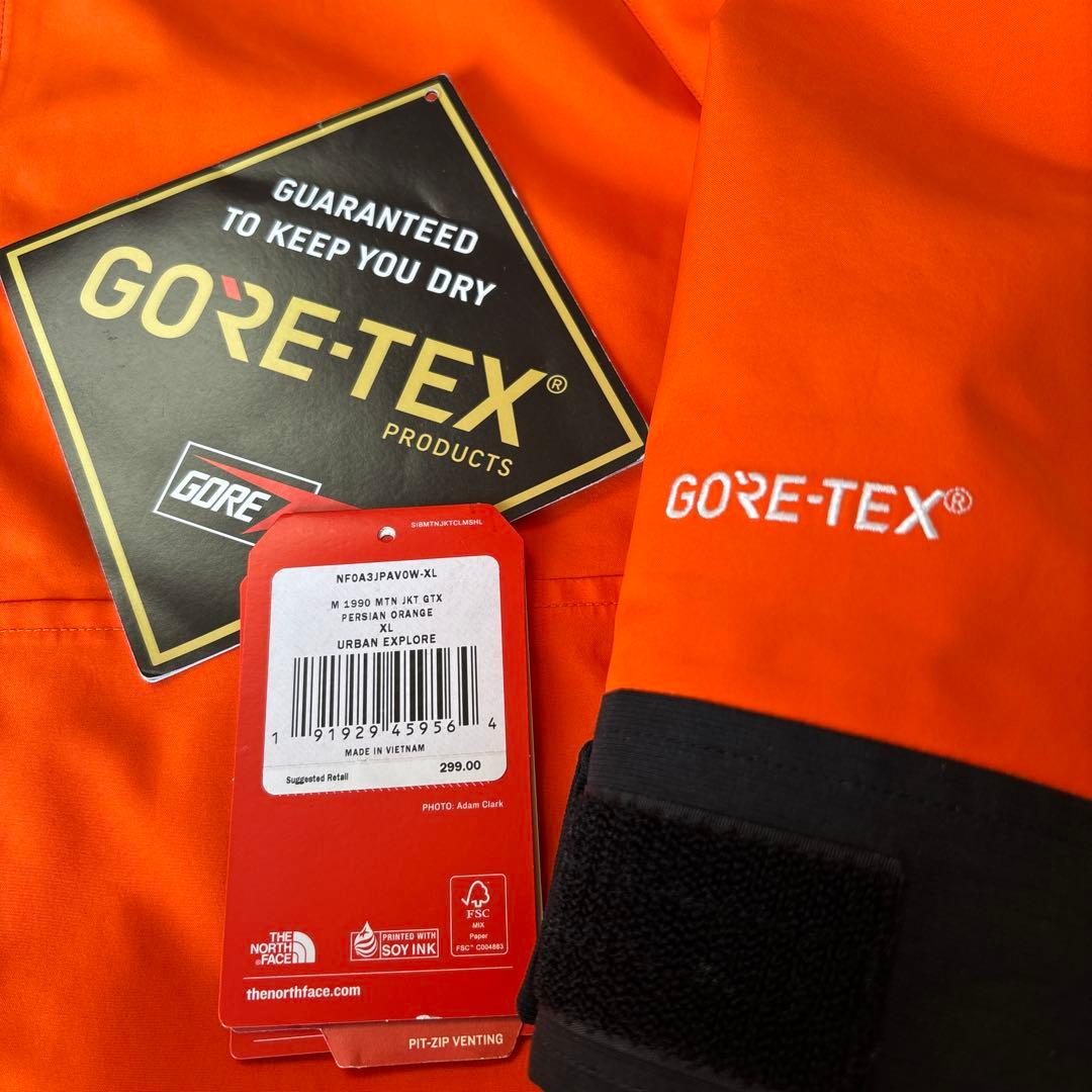 ノースフェイス 1990 MOUNTAIN JACKET GTX 極美品 XL