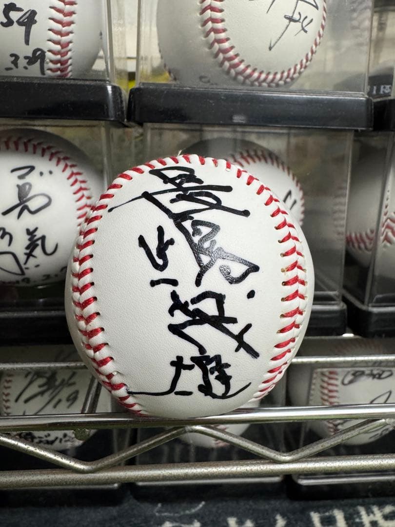 巨人軍 読売ジャイアンツ 長嶋茂雄 3 直筆サインボール ミスター