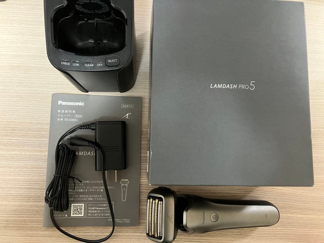 Panasonic LAM DASH PRO5 AI 全自動洗浄充電器