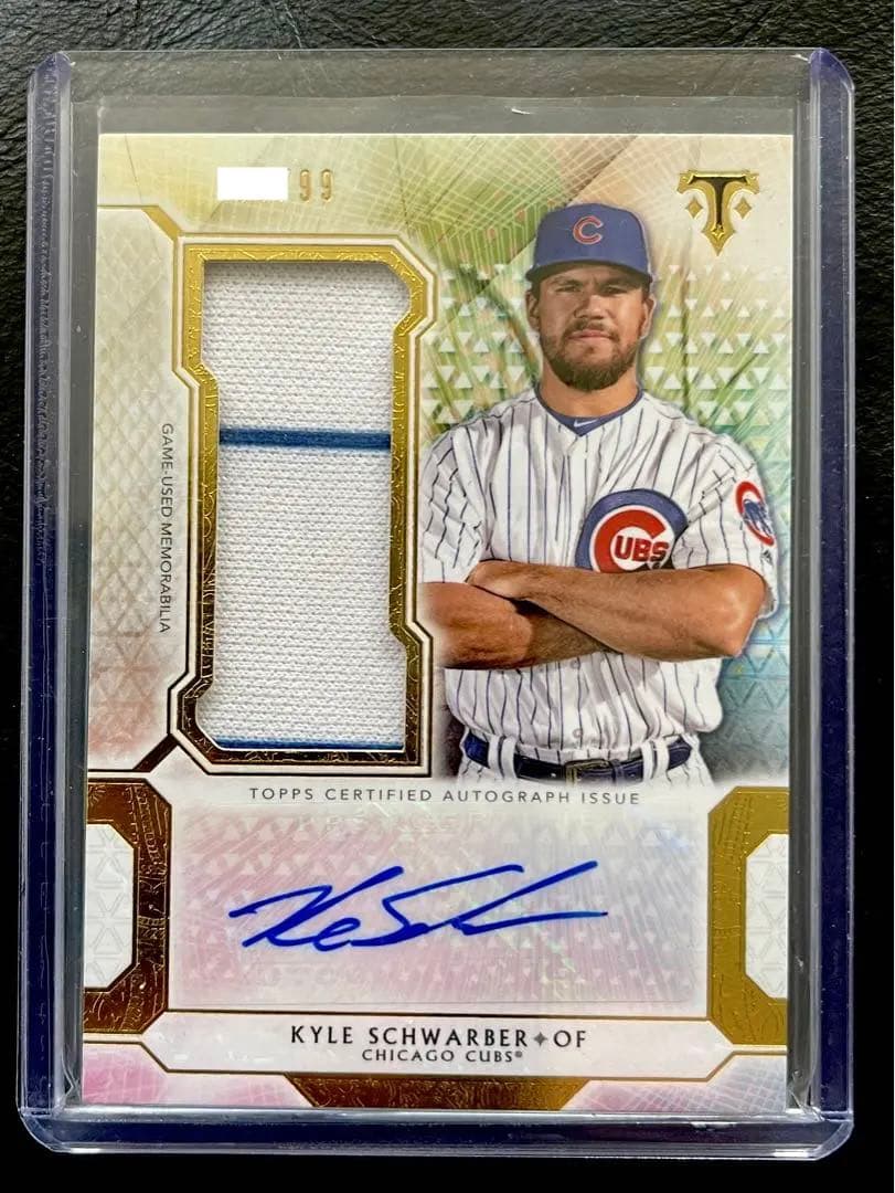 バ*ダ様 Kyle Schwarber 99枚限定　直筆サイン　MLB auto
