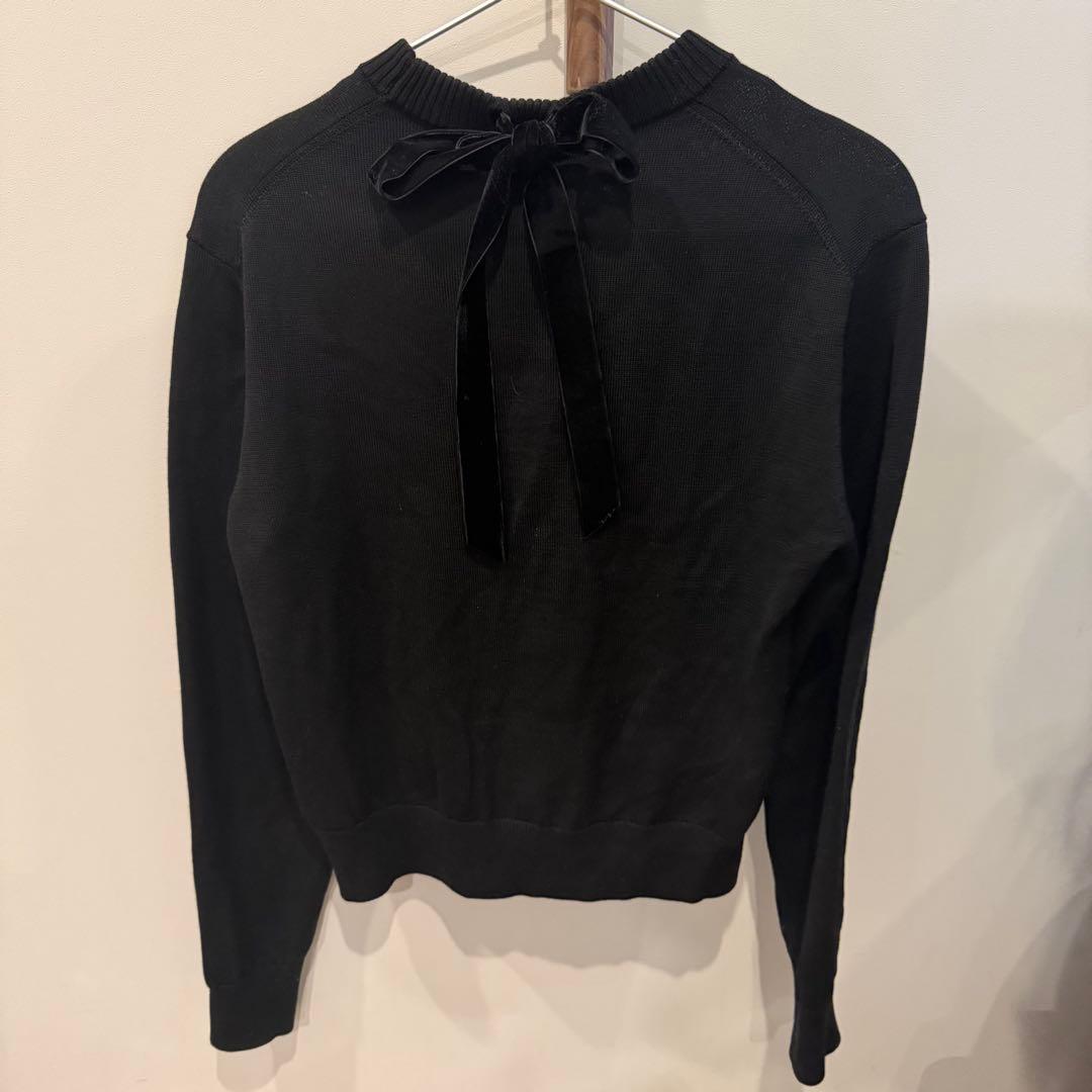 お値下げ！EIMY ロゴニットプルオーバー ブラック