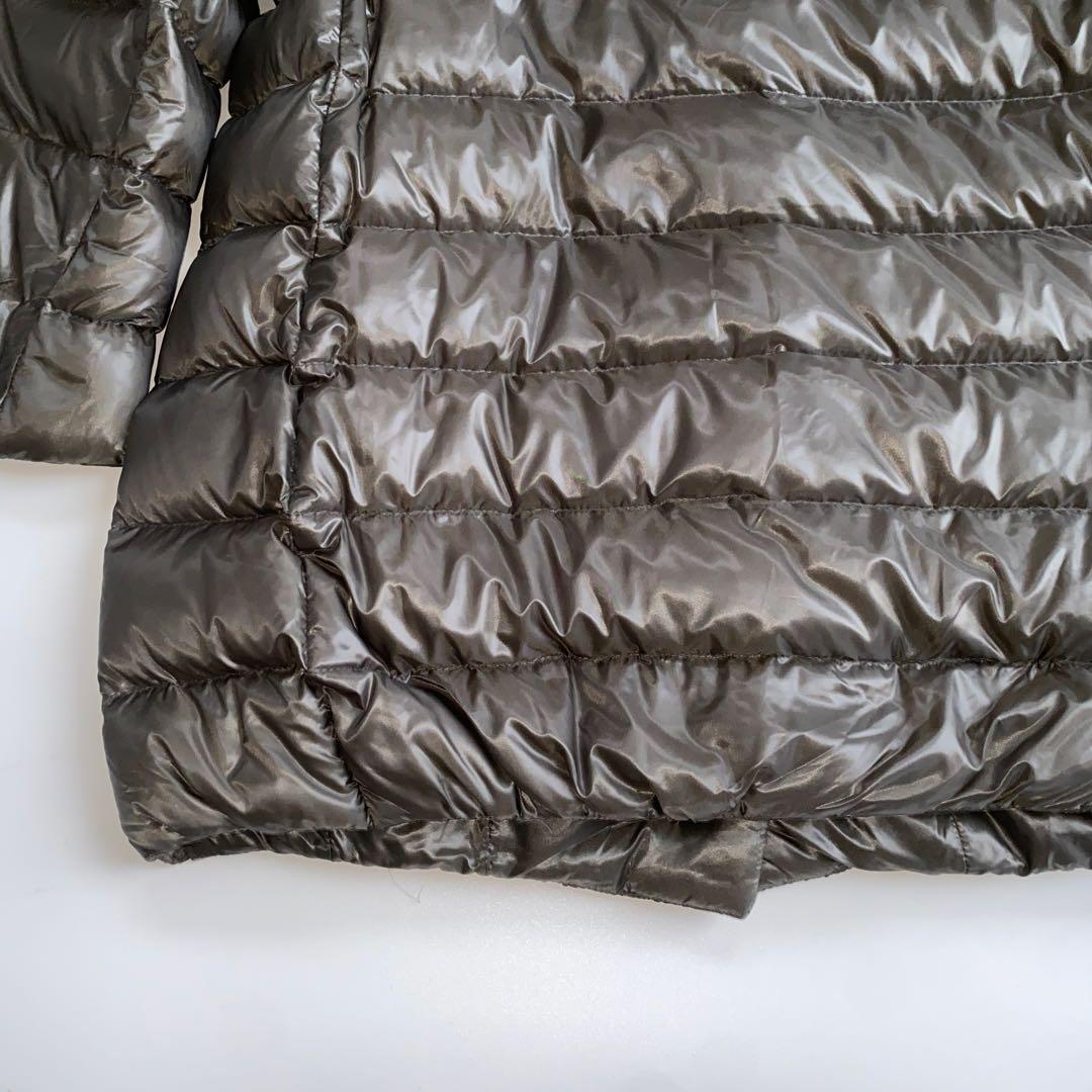 くみHerno ヘルノAMINTAアミンタ グレージュ ダウンジャケット