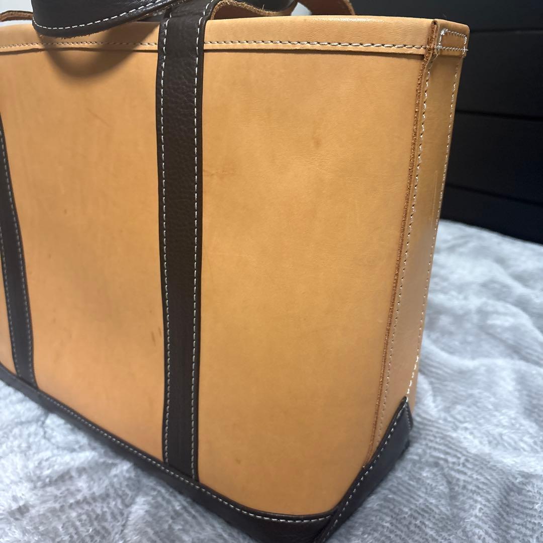 天野宝国　ヌメレザートートバッグ　2nd 別注