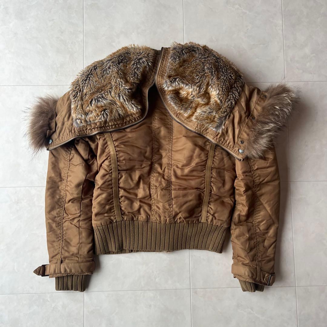 美品✨AVIREX N-2Bフライトジャケット 短尺 ファー脱着可 S Y2K