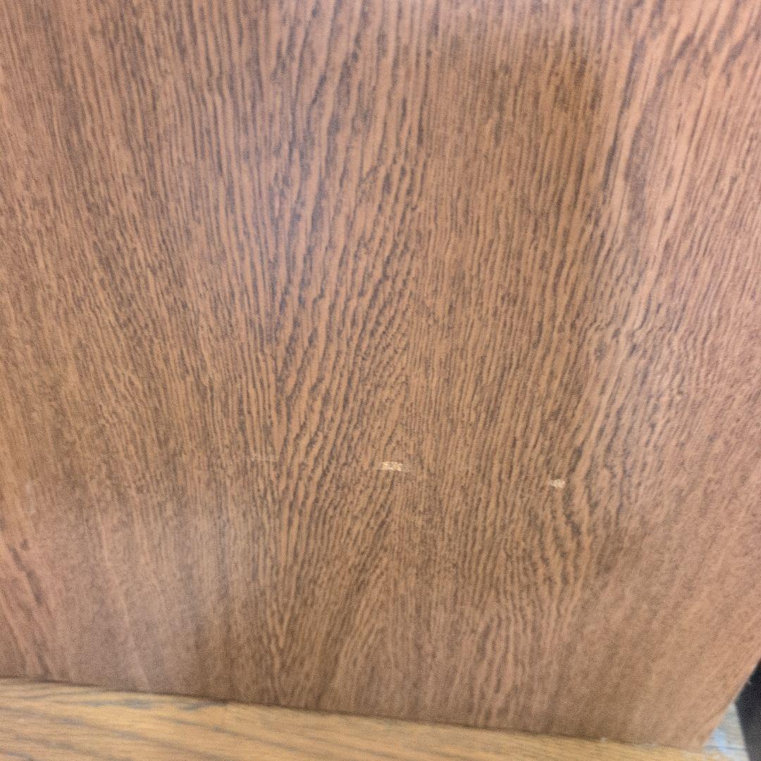 ブラウンスライド式本棚 引き出し付き 収納力抜群　大容量