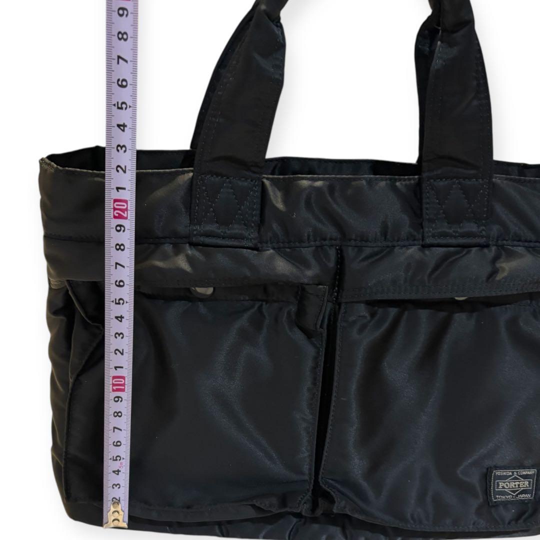 極美品　ポーター　タンカー　トートバッグ　S 黒　バンドバッグ　ナイロン　軽量