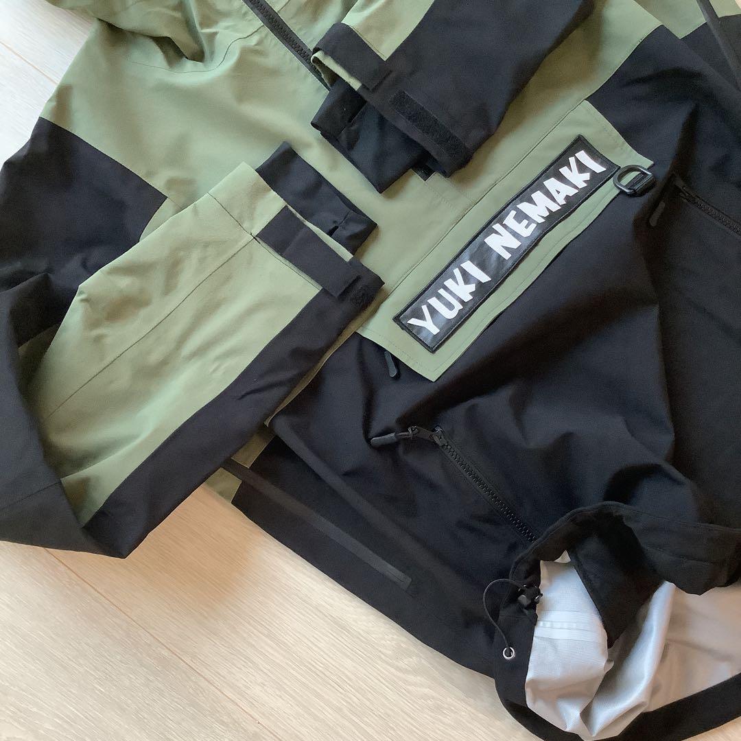 043 YUKI NEMAKI スノーボードウエアーセットアップL上下セット