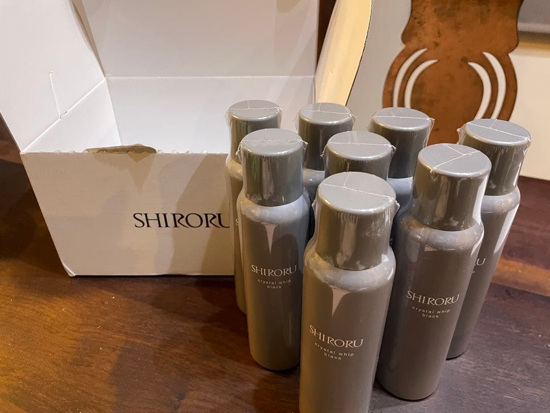 SHIRORU 洗顔料 8本セット ボックス入り