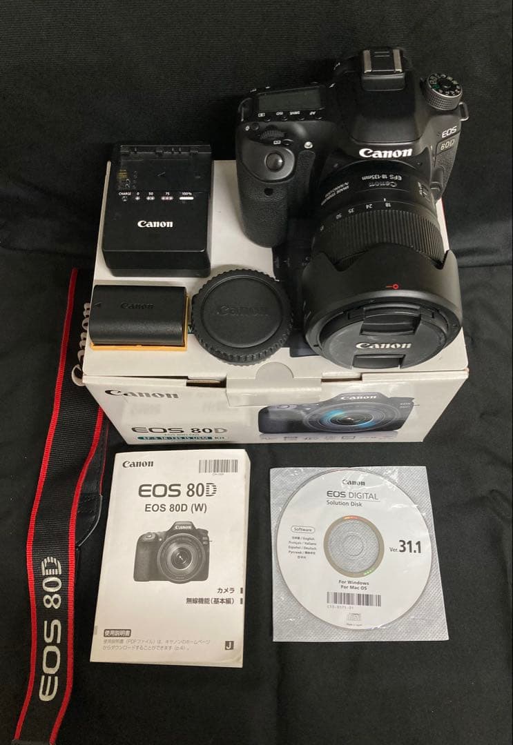 極美品Canon EOS 80D EF-S 18-135 IS USM一眼レフ