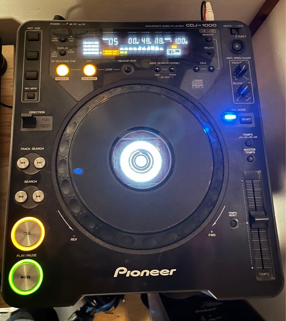 Pioneer CDJ-1000 2台セット 動作確認済み