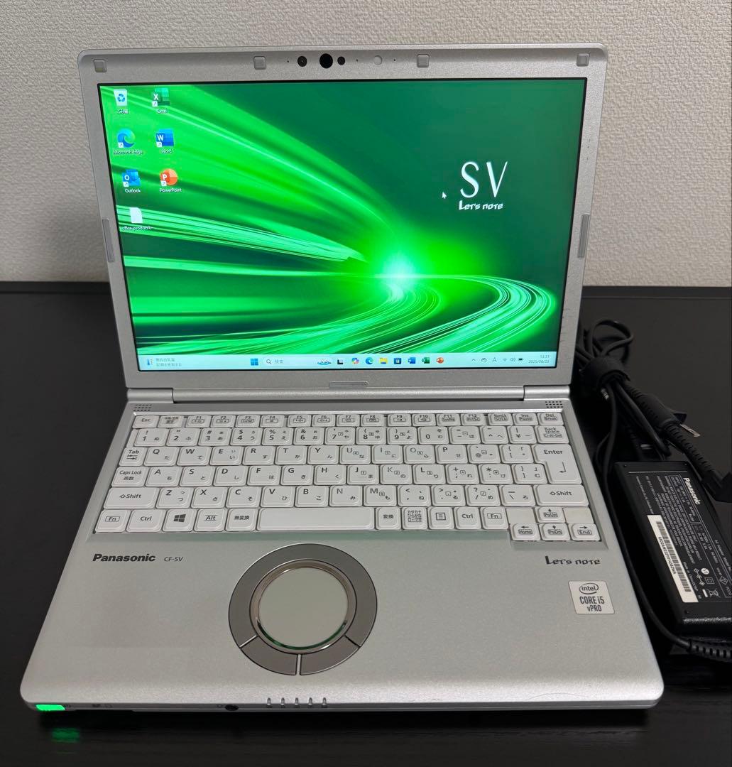 【週末価格】累積8080 CF-SV9 8GB 256GB Office 顔認証