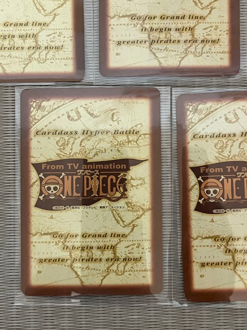 【ONEPIECEカードダス】ハイパーバトル　サンジset 5枚