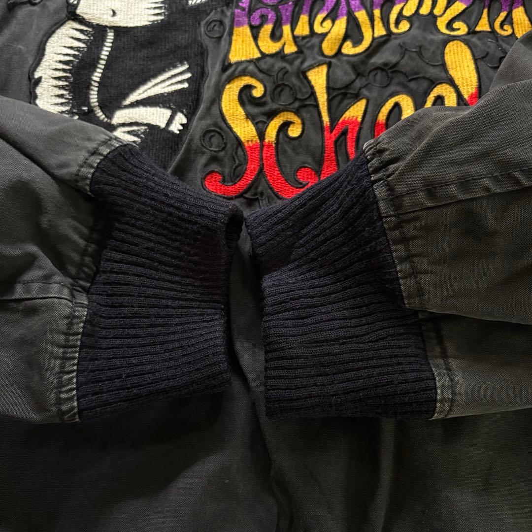 激レア80's HYSTERIC GLAMOURアーカイブ刺繍スナップジャケット