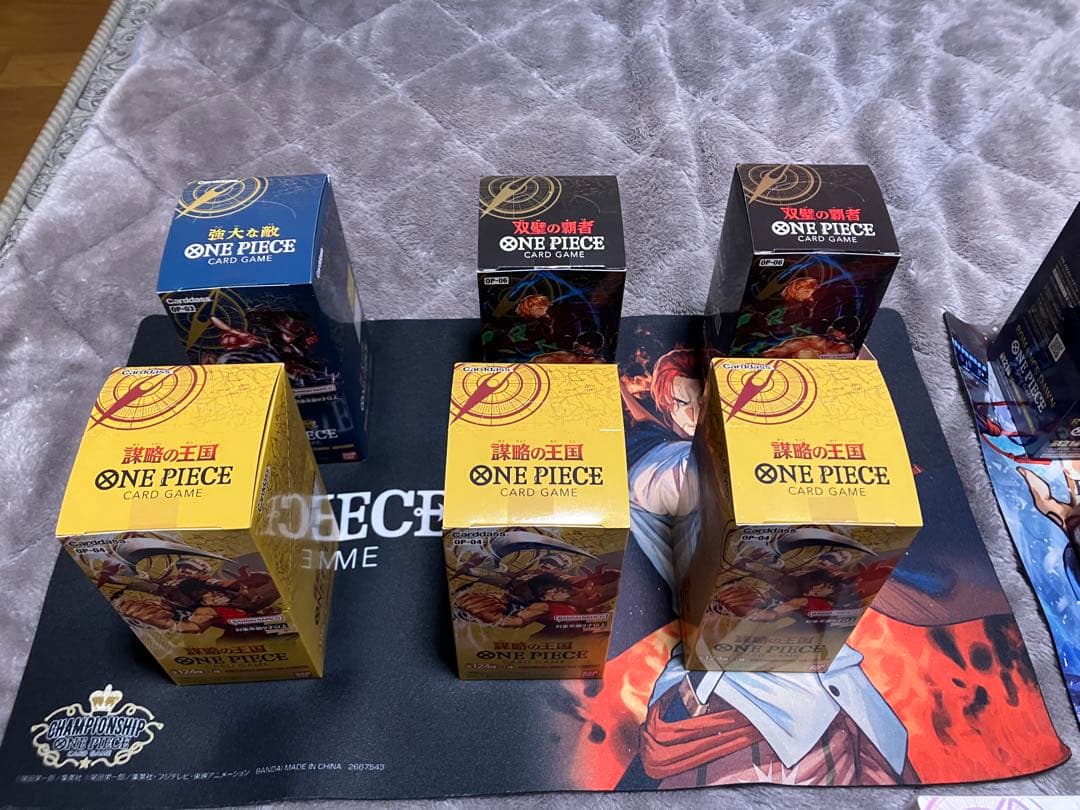 ONE PIECE カードゲーム BOX 1弾〜6弾　テープ付新品未開封　22箱