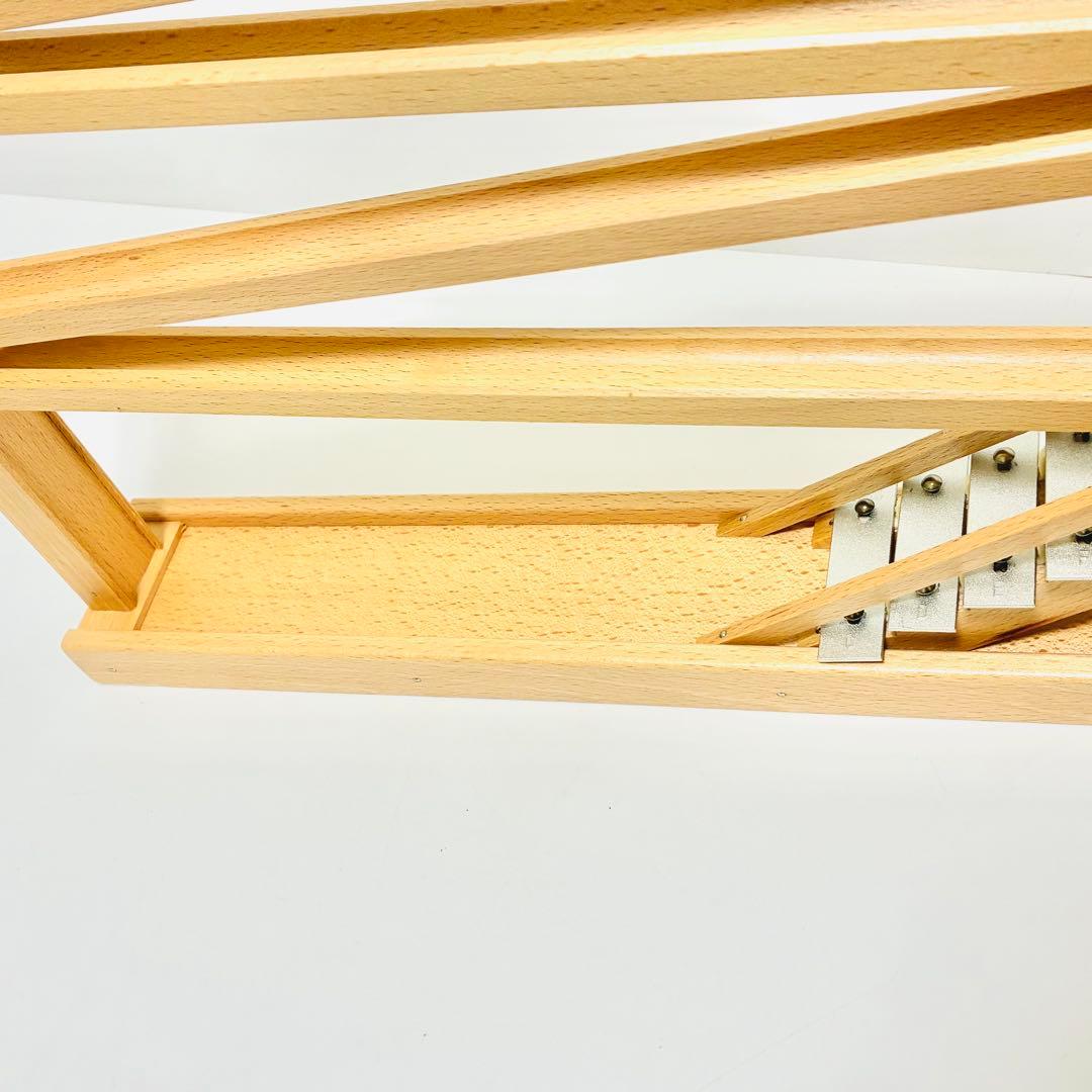 【未使用】Beck木製クーゲルバーン〈グロッケンシュピール付〉　シロフォンの塔