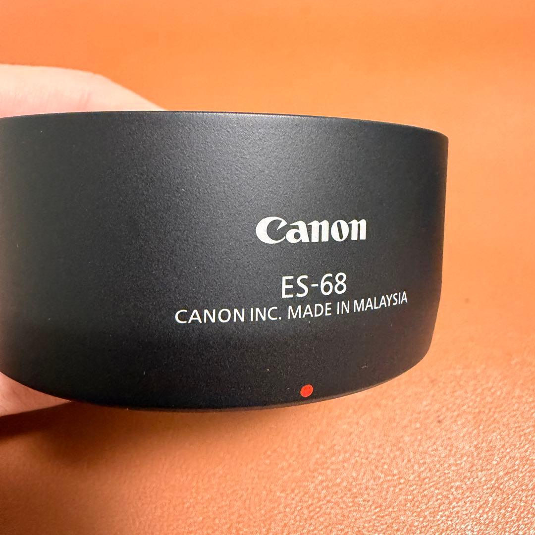 Canon EF 50mm f/1.8 レンズ フード付き