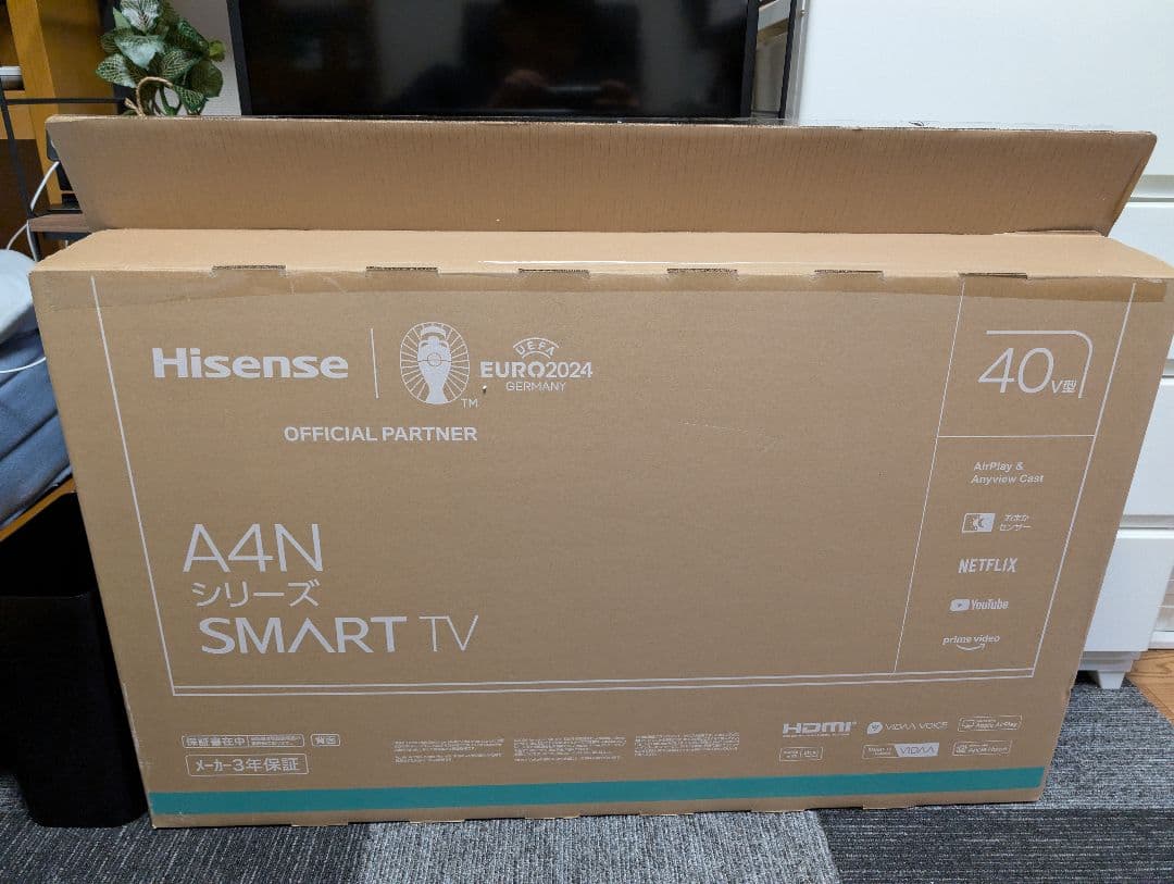 Hisense A4Nシリーズ ２４インチ SMART TV