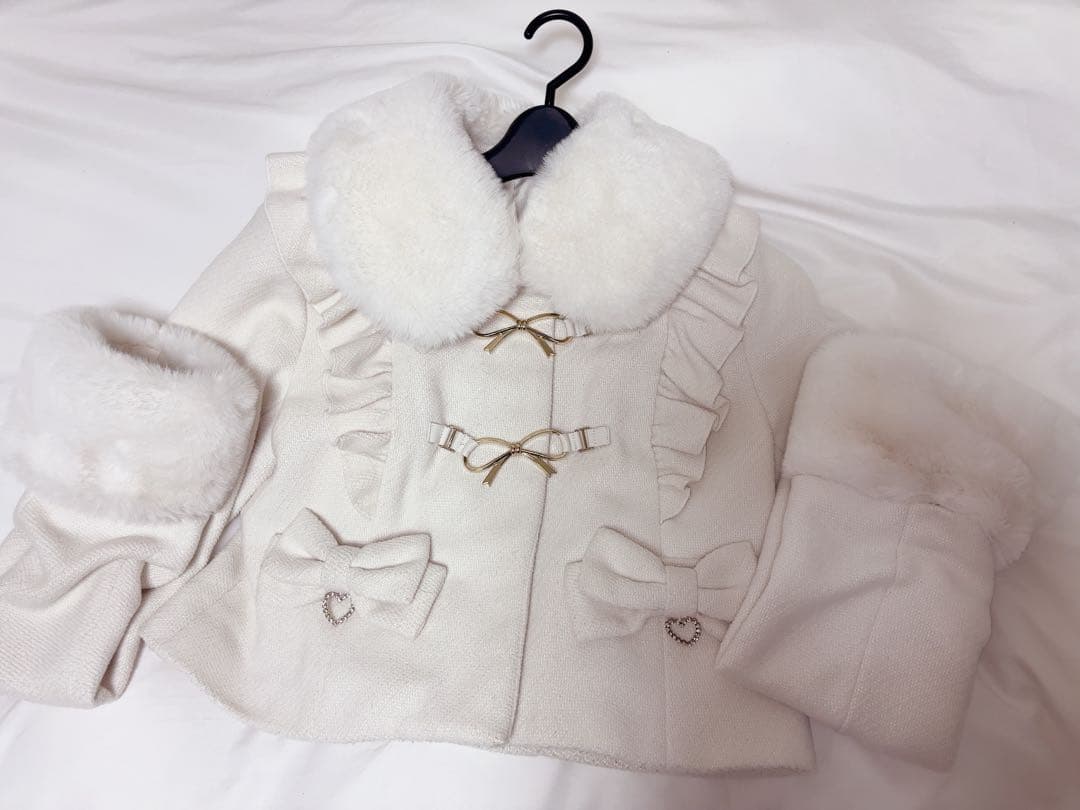 NOEMIE ノエミー お嬢様ワッフルショートコート